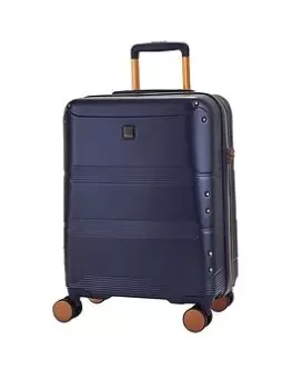 Image of Rock Luggage Mayfair UYVHN 8 Wheel Spinner Cabin Navy Suitcase