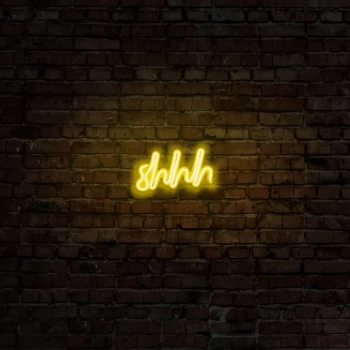 Image of Shhh - Yellow Yellow Wall Lamp