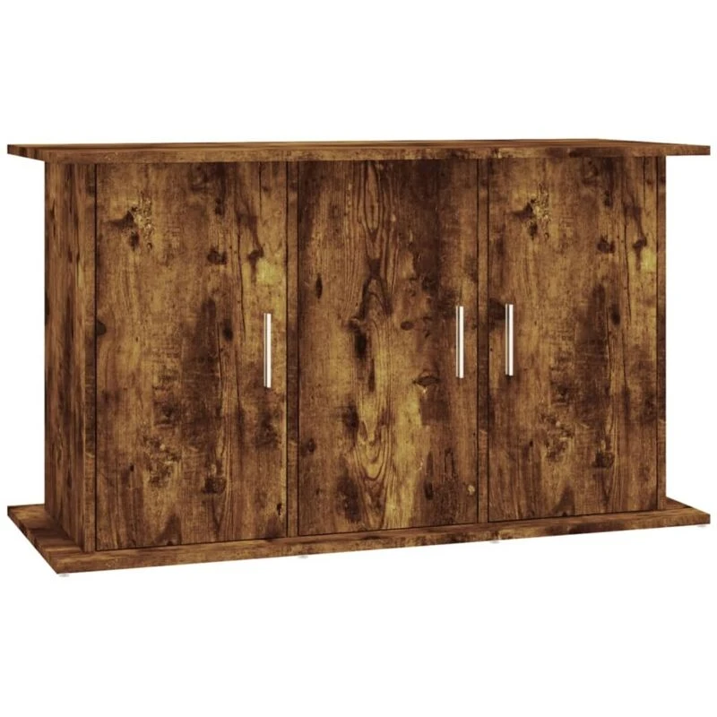 Image of VIDAXL Vidaxl - Aquarium Stand Smoked Oak 101x41x58cm Engineered Wood 8720845418380