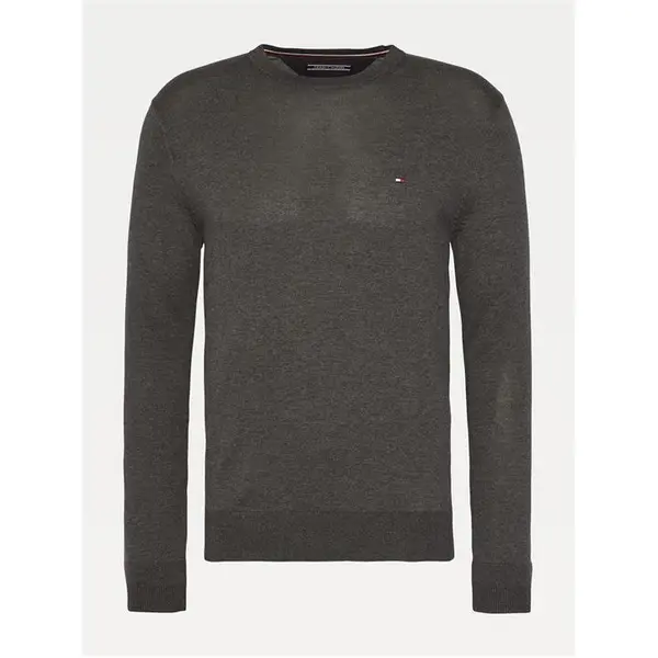 Image of Tommy Hilfiger Crew Neck Jumper S Grey 55126669350