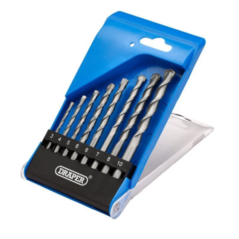 Image of Draper Tct Masonry Drill Bit Set (7 Piece) 13619