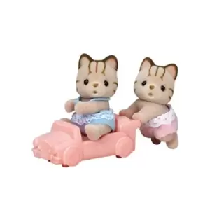 Image of Sylvanian Families - Striped Cat Twins (deleted) /Toys