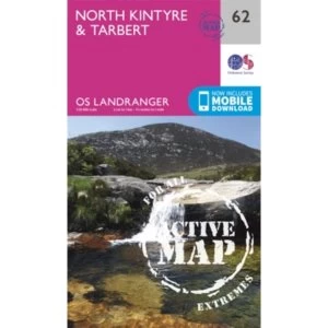 Image of North Kintyre & Tarbert by Ordnance Survey (Sheet map, folded, 2016)