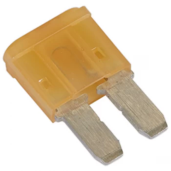 Image of Sealey M2BF75 Automotive MICRO II Blade Fuse 7.5A - Pack of 50