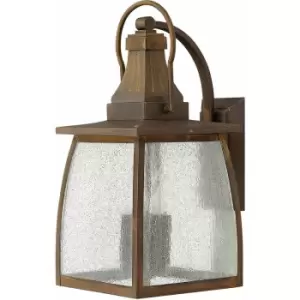 Image of Loops - Outdoor IP44 4 Bulb Wall Light Sconce Sienna LED E14 60W Bulb Outside External