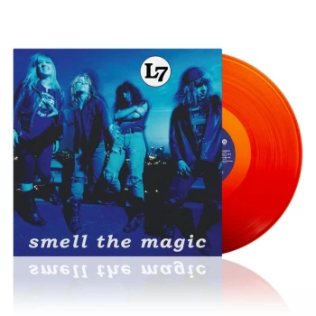 Image of L7 - Smell The Magic Limited Edition Transparent Neon Orange Vinyl