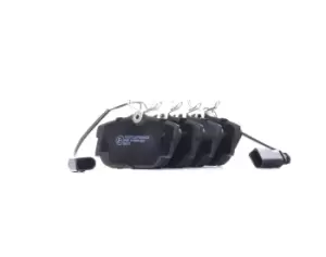 Image of RIDEX Brake pad set 402B0201 Brake pads,Brake pad set, disc brake VW,FORD,SEAT,Transporter IV Bus (70B, 70C, 7DB, 7DK, 70J, 70K, 7DC, 7DJ)