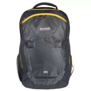 Image of Regatta Paladen II 35L Backpack (One Size) (Deep Grey/Grapefruit)
