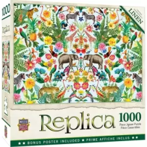 Image of Masterpieces Puzzle Replica Safari Puzzle 1000 piece Jigsaw Puzzle