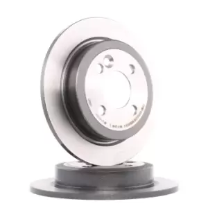 Image of PAIR PAINTED BREMBO BRAKE DISCS 08.9163.21