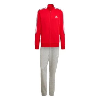 Image of adidas AEROREADY Essentials 3-Stripes Tracksuit Mens - Scarlet / White