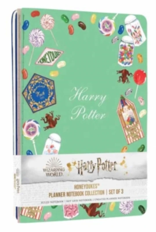 Image of Harry Potter: Honeydukes Planner Notebook Collection (Set of 3) Paperback / softback
