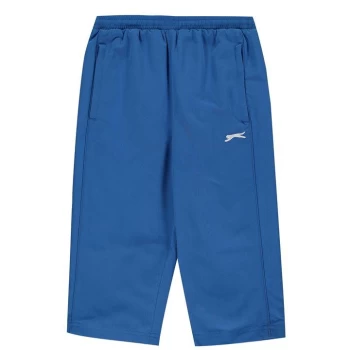 Image of Slazenger Three Quarter SL Woven Shorts Junior Boys - Blue