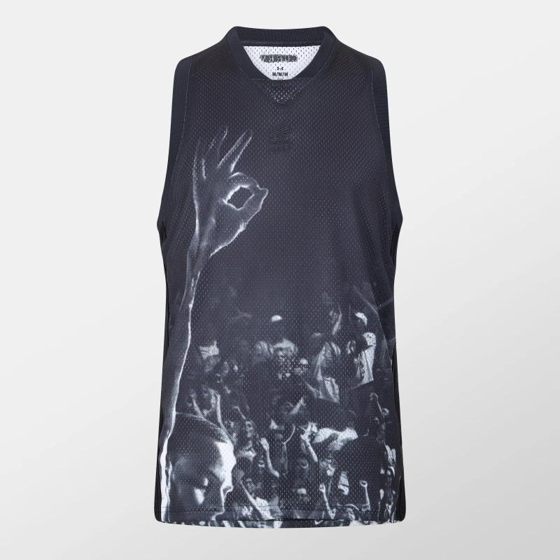 Image of Under Armour Curry Signature Tank Top Mens Black/White male S