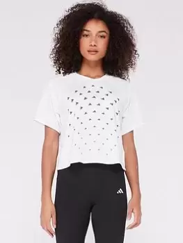 Image of adidas Performance T-Shirt (short Sleeve) - White, Size XS, Women