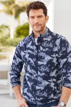 Image of Recycled Printed Microfleece Jacket