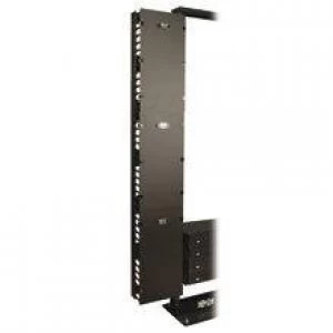 Image of Tripp Lite SmartRack 12 in. Width High Capacity Vertical Cable Manager - Double finger duct with cover