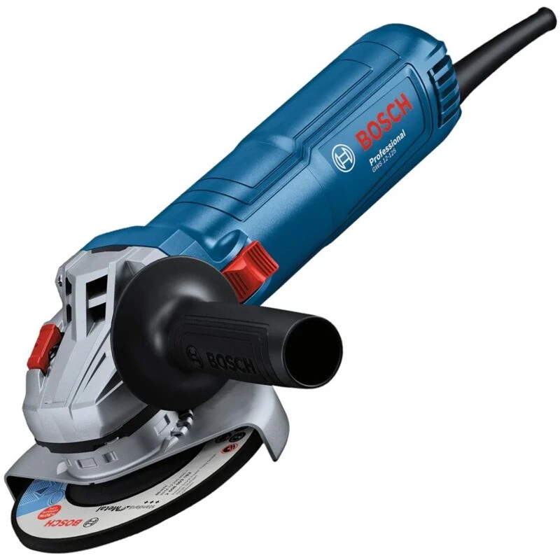 Image of Bosch GWS 12-125 Angle Grinder 125mm 06013A6170 Voltage: 240v