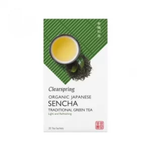 Image of Clearspring Organic Japanese Sencha Tea Bags 20 bag