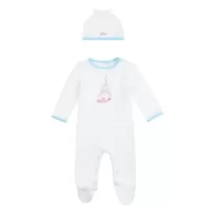 Image of Elle Babies Sleepsuit Set - White