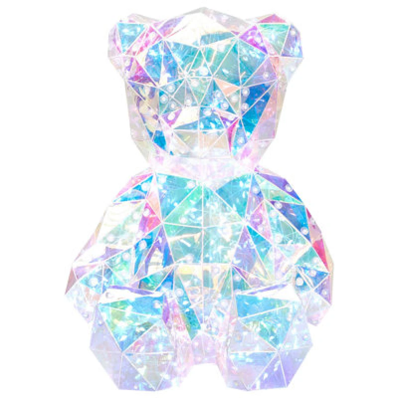 Image of Beliani LED Decoration Teddy Bear Hadar Multicolour