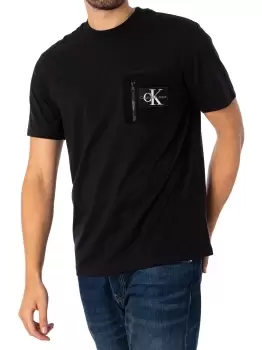 Image of Fleece Pocket T-Shirt