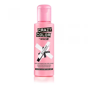 Image of Crazy Color Semi Permanent Hair Color Cream Silver 027
