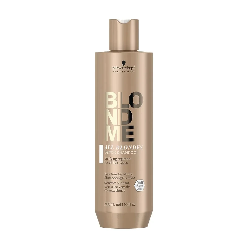 Image of Schwarzkopf Professional BlondMe All Blondes Detox Shampoo 300ml