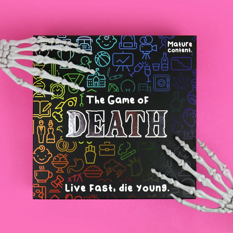 Image of Menkind Game of Death Board Game Black