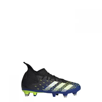 Image of adidas Predator Freak.3 Soft Ground Boots Kids - Core Black / Cloud White / Sol