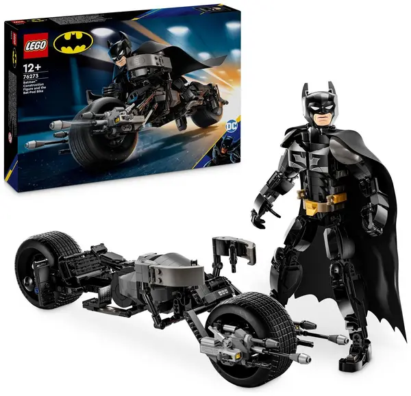 Image of LEGO LEGO DC Batman Construction Figure & the Bat-Pod Bike 76273