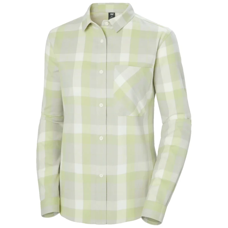 Image of Helly Hansen Woman's shirt Helly Hansen Lokka Flanne Vert Female XL