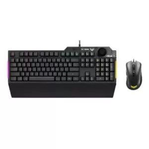 Image of Asus CB02 TUF Gaming Combo RGB Desktop Kit - TUF K1 RGB Keyboard & TUF M3 RGB Mouse Aura Sync