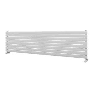 Image of Ximax Champion Satin White Horizontal Designer Radiator, (W)1800mm X (H)468mm