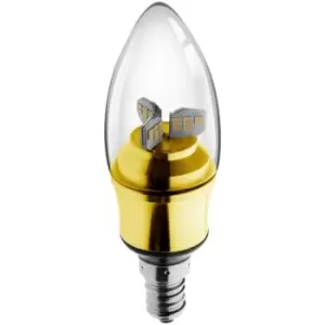 Image of Kosnic 5.5W LED E14/SES Candle Warm White - KDIM5.5CND/E14-BAS-N27