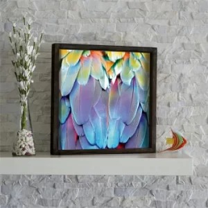 Image of KZM531 Multicolor Decorative Framed MDF Painting