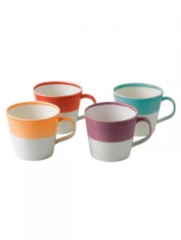 Image of Royal Doulton 1815 Bright Colours Mugs Set of 4