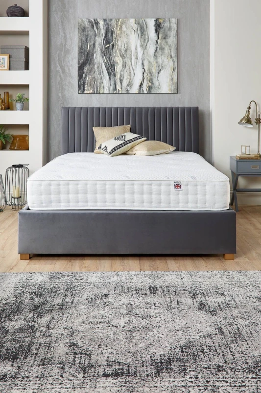 Image of Aspire Aspire Natural Symphony Pocket+ Mattress in White Size: Small Single White Small Single Unisex 5057632164322