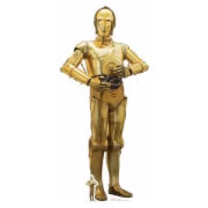 Image of Star Wars: The Last Jedi - C-3PO Lifesize Cardboard Cut Out