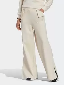 Image of adidas Originals Adicolor Clean Classics Tracksuit Bottoms, White, Size 8, Women