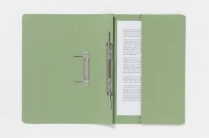 Image of Guildhall Pocket Spiral File Foolscap 285gsm Green PK25