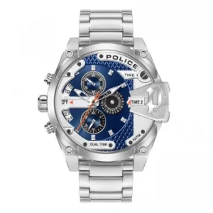 Image of Police Danu Watch with Silver Stainless Steel Bracelet
