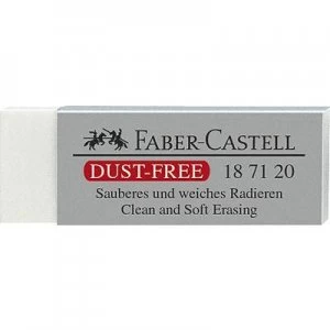 Image of Faber-Castell Dust-free 187120 Eraser type White