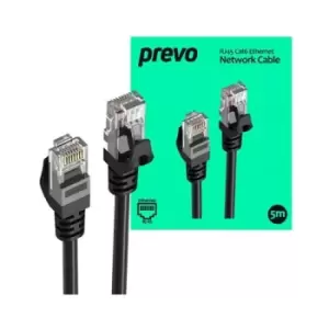 Image of PREVO CAT6-BLK-5M networking cable Black