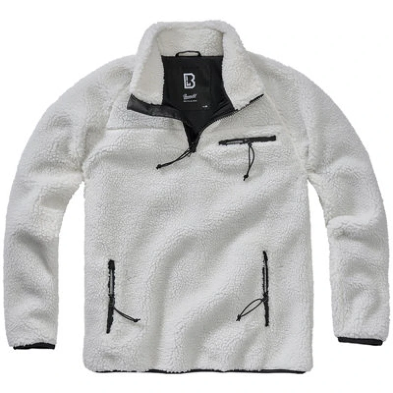 Image of Brandit Teddyfleece Troyer White Size Large