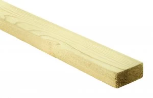 Image of Wickes Treated Sawn 22 x 47 x 1800mm Single