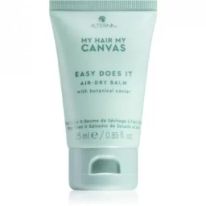 Image of Alterna My Hair My Canvas Easy Does It Smoothing Balm For Unruly And Frizzy Hair 25ml
