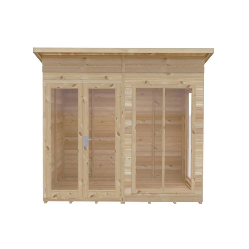 Image of Shire Lela 8ft x 6ft Summerhouse LELA0806DSL-1AA