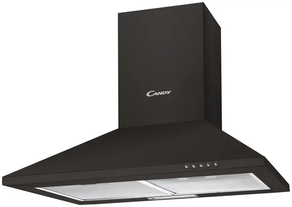Image of Candy CCE116/1N 60cm Chimney Cooker Hood - Black