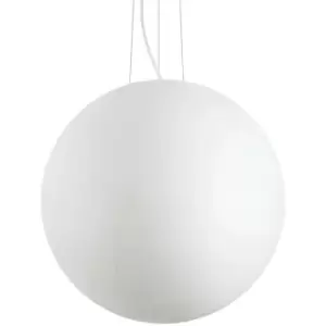 Image of Ideal Lux Carta Globe Pendant Ceiling Light White